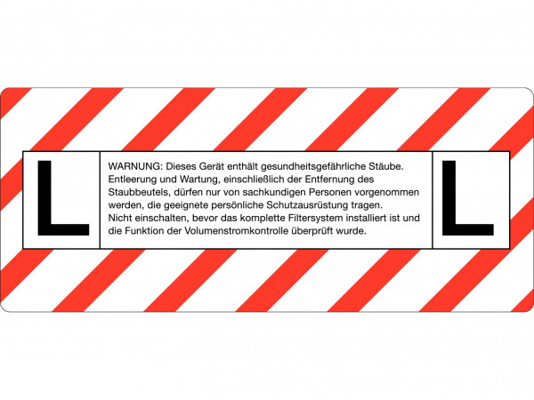 Staubklasse L Staubklasse L